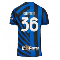 Camisa de time de futebol Inter Milan Matteo Darmian #36 Replicas 1º Equipamento 2024-25 Manga Curta